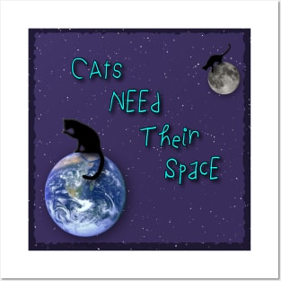 Cats need their space Posters and Art